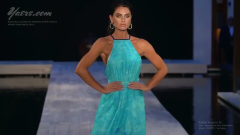 Aqua Blu Swimwear Fashion Show SS 2019 Miami Swim Week 2018 Paraiso Fashion Fair Full Show