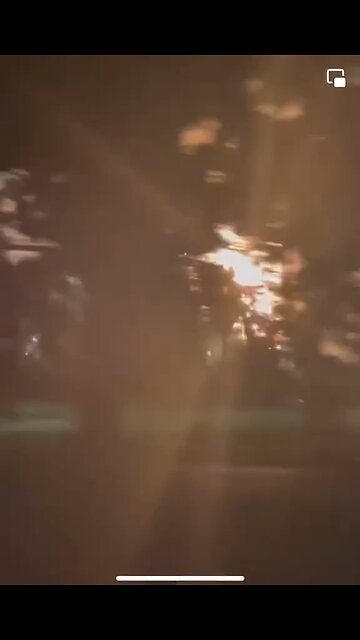 The Dow Chemical plant in Plaquemine, Louisiana, is on fire.