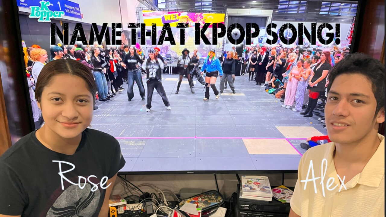 "Name That Kpop Song!" Game Show - with Alex and Rose