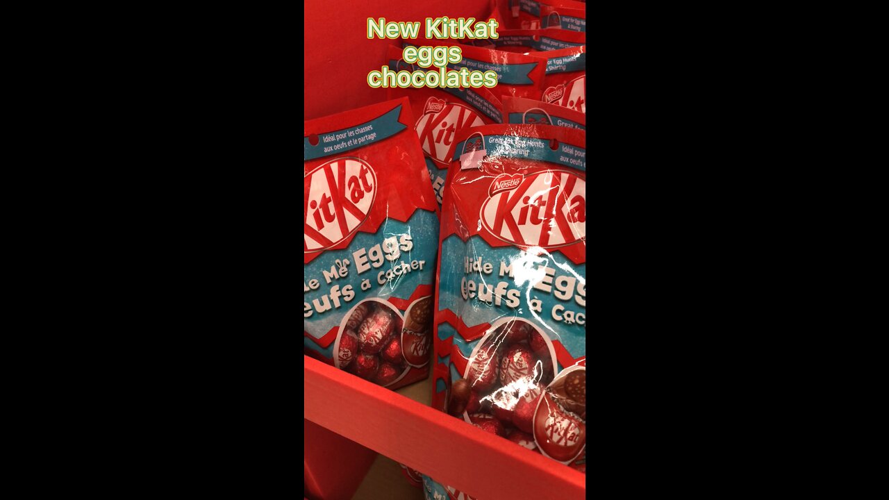 New KitKat eggs chocolates