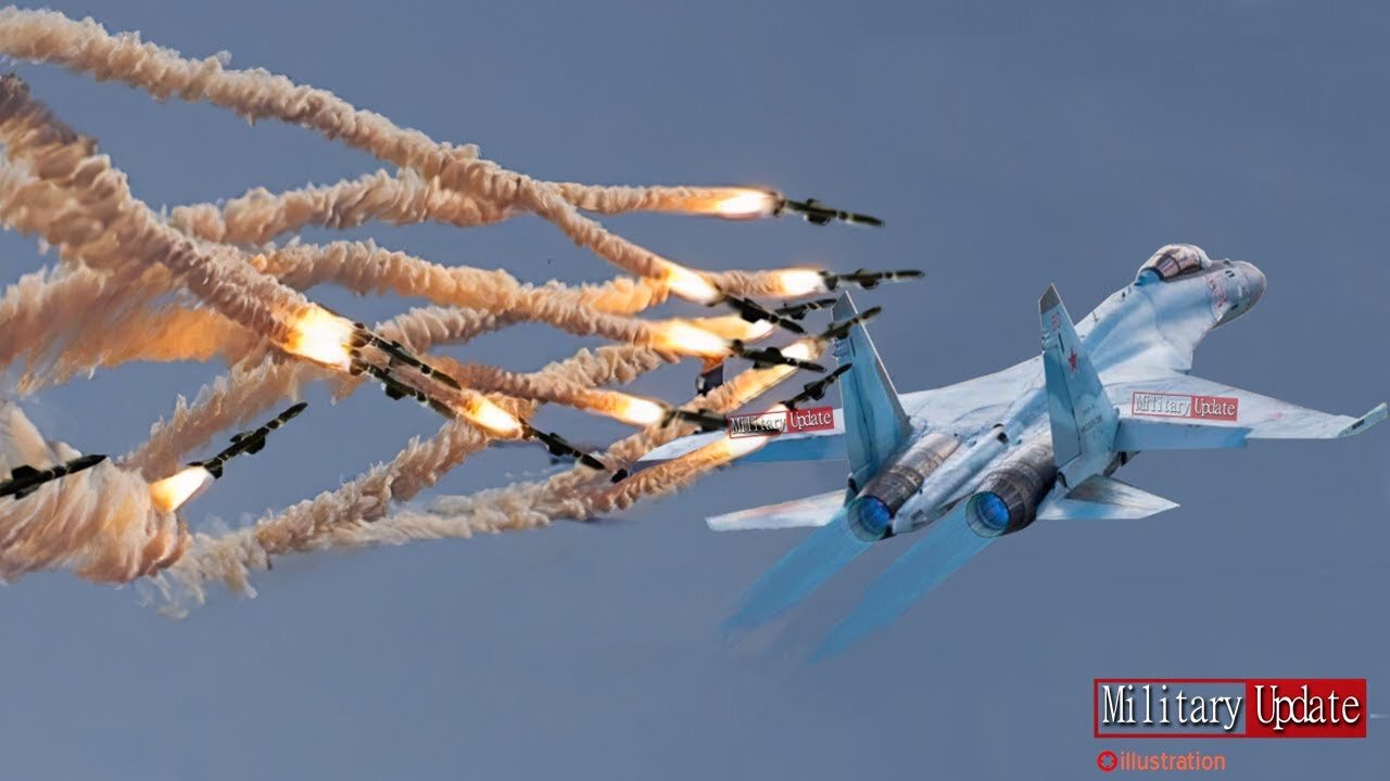 Awesome! SU-35 Shows Its Crazy Ability