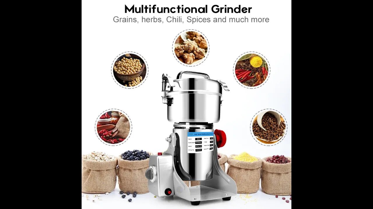 Herb grinder coffee grinder machine Grain spices | grain grinding machine for home