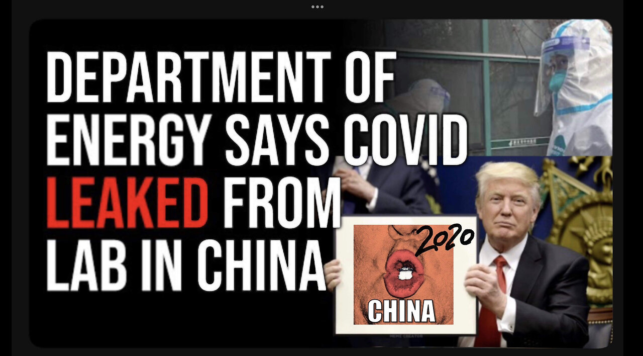 Trump on Wuhan Lab vs The media