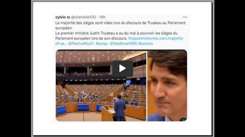 Ça va mal pour Trudeau . . .