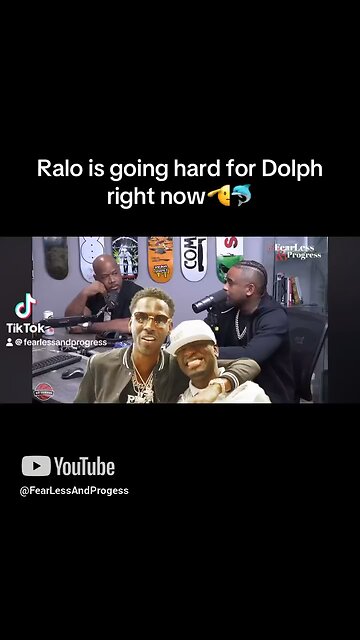Ralo is going hard for Dolph right now🫡🐬