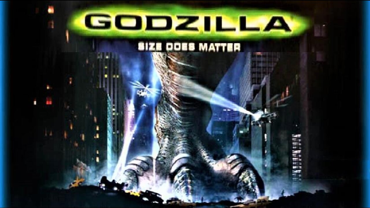 GODZILLA 1998 A New Godzilla Born from Nuclear Tests Attacks the USA - FULL MOVIE in 1080p HD & W/S