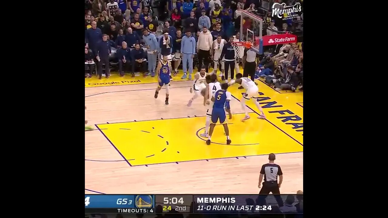 Wiggins Got Blocked Hard By Jaren Jackson