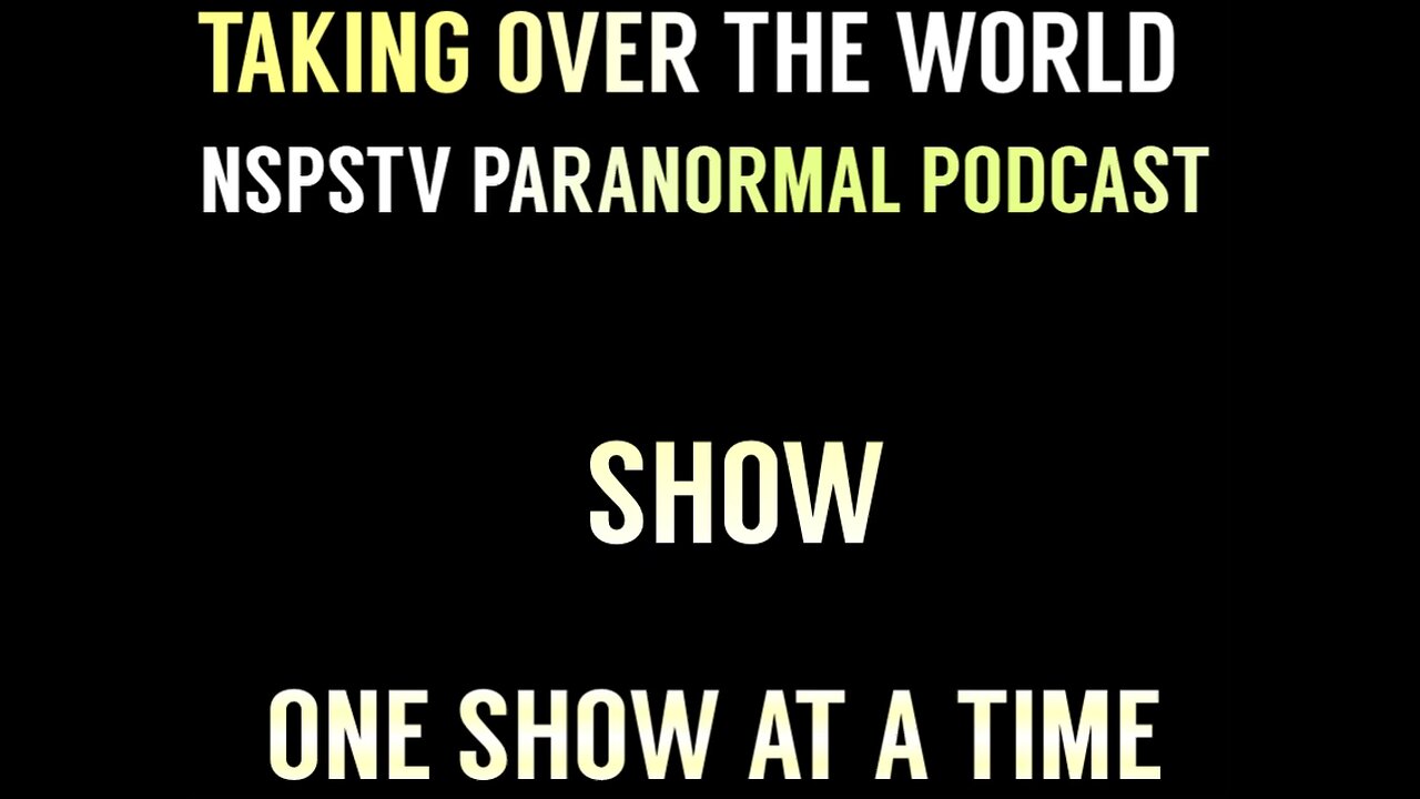 Nspstv Paranormal podcast show