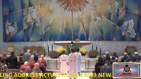 NCTV45 CATHOLIC MASS FROM HOLY SPIRIT PARISH (ST VITUS SITE) 9 AM SUNDAY NOV 12 2023
