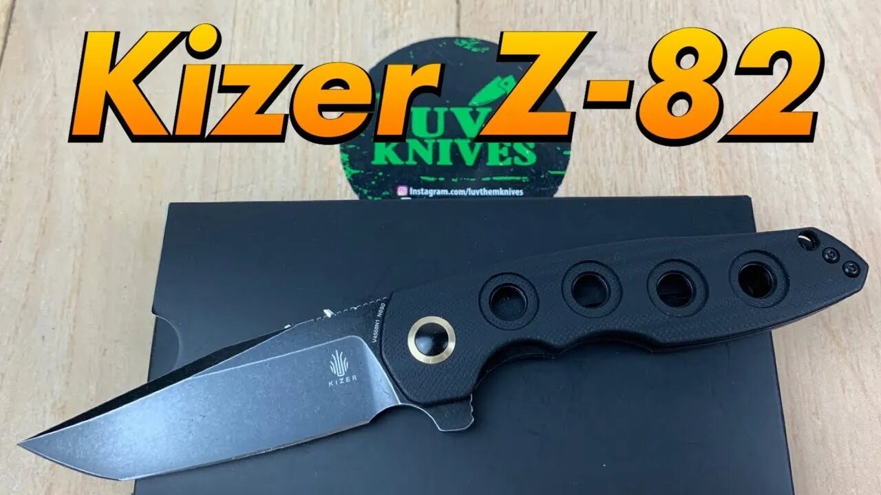 Kizer Z-82 / includes disassembly/ Nalu Knives design