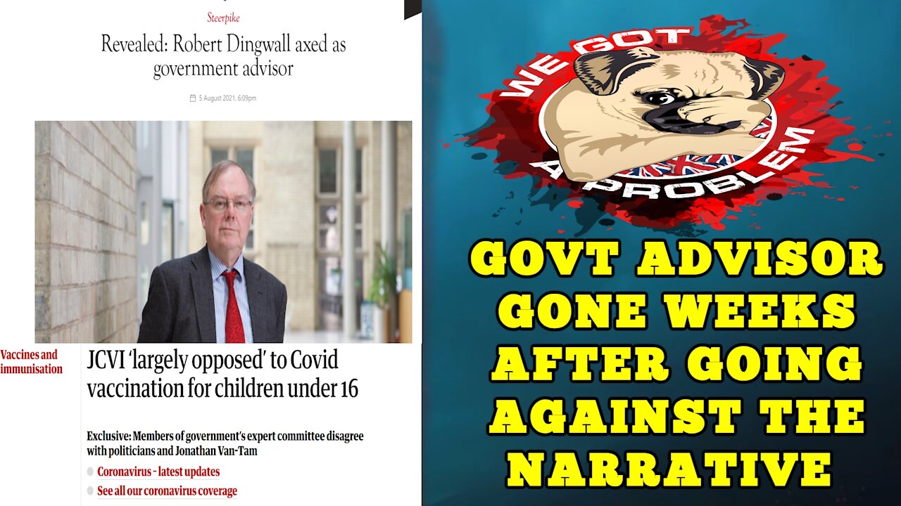 JCVI Member Robert Dingwall Let Go By Govt Following His Public Opposition To Jabbing Kids