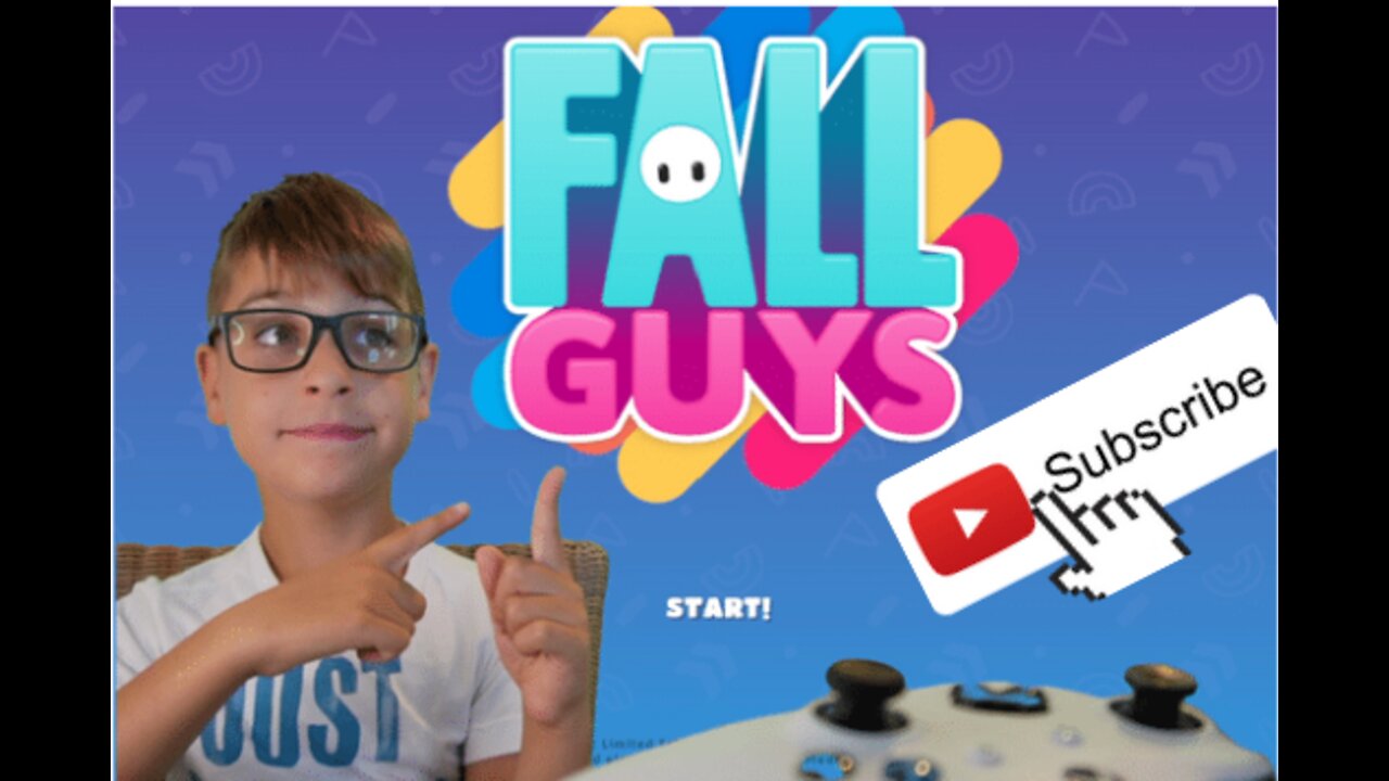 FALL GUYS Gameplay - Kids Gaming Channel