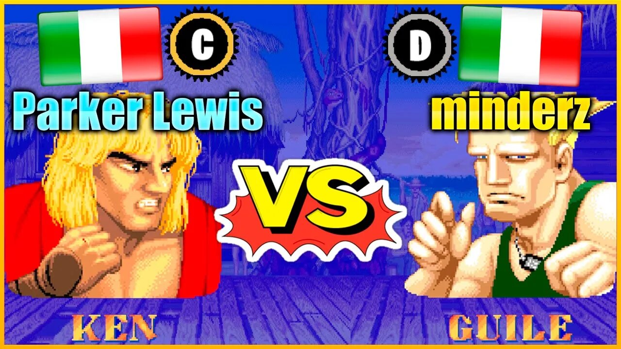 Street Fighter II': Champion Edition (Parker Lewis Vs. minderz) [Italy Vs. Italy]