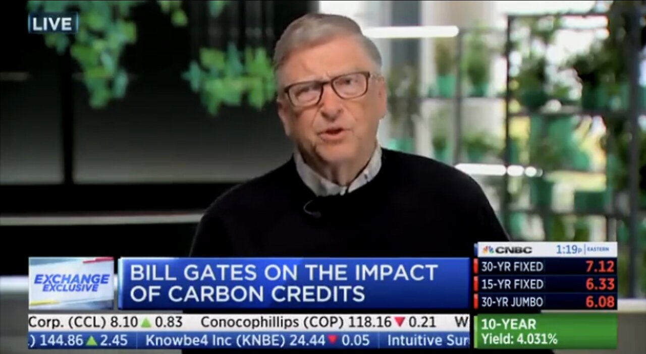 Bill Gates Praises BlackRock And Says Climate Taxes Are on The Way For Businesses