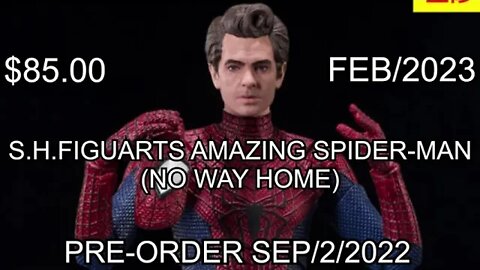 S.H.FIGUARTS AMAZING SPIDER-MAN (NO WAY HOME)