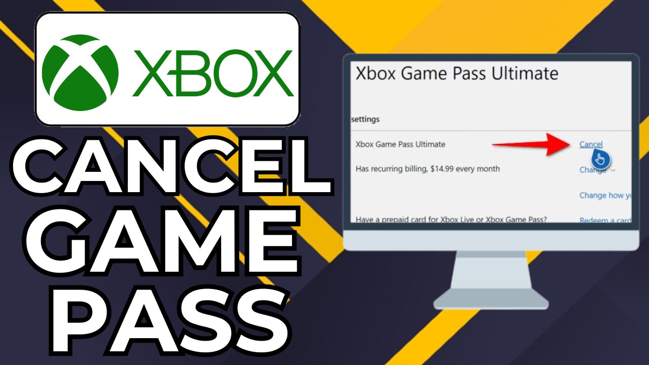 HOW TO CANCEL XBOX GAME PASS ON PC