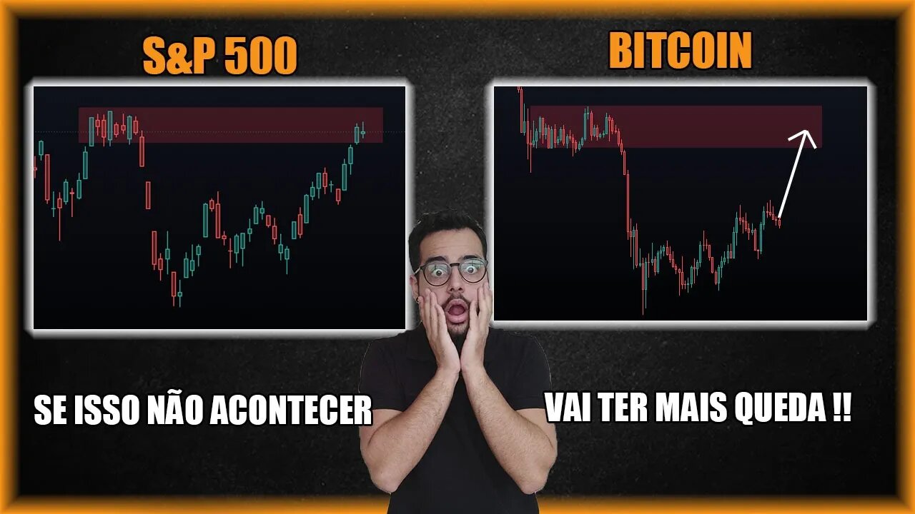 SE ESSE MOVIMENTO NÃO ACONTECER, VEREMOS MAIS QUEDA, CUIDADO! Análise Bitcoin (BTC) 02/08/2022