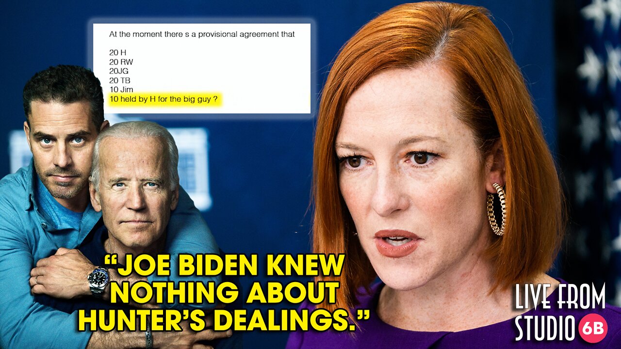 Biden Administration Still Denying Joe Knew About Hunter's Dealings