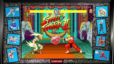 Street Fighter II de graça em todas as plataformas