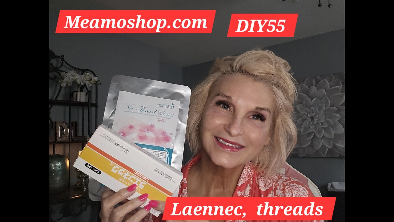 New vendor sale DIY55 Meamosho Skin tighten Neck Laennec PDO threads