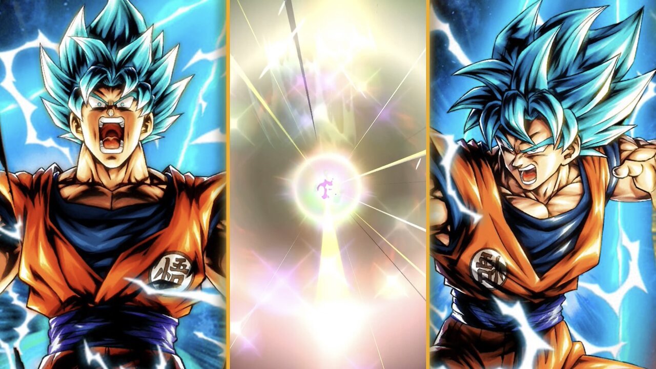 SSGSS GOKU SPARKING SUMMON DBLEGENDS