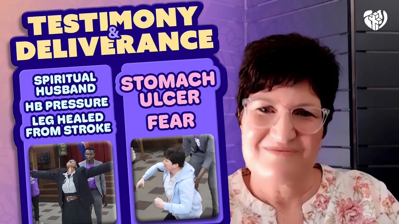 Testimony & Deliverance - Stomach Ulcer, Fear, Spiritual Husband, HB Pressure,Leg healed from Stroke