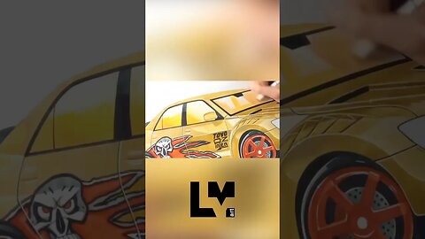 Drawing The Need for Speed Most Wanted Blacklist # 14 #drawing #needforspeed #lexus