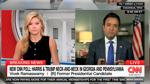 Vivek Ramaswamy Shows In 68 Seconds Why CNN Doesn't Usually Let Conservatives Speak On The Air