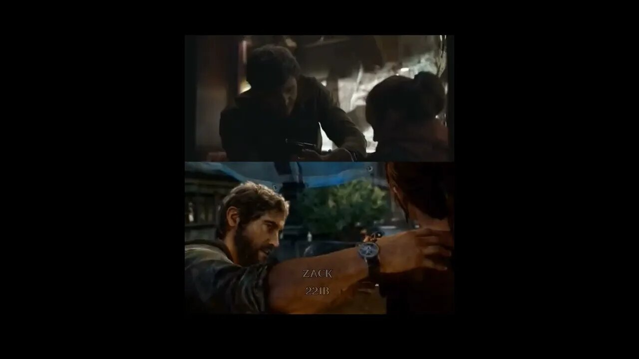 #thelastofus - Game vs Live action #shorts #edit