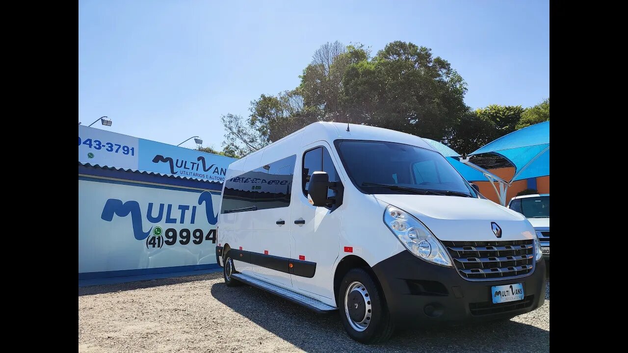 Renault Master Executiva 2015 MULTIVANS - VANS ZERO KM, USADAS E SEMINOVAS – MULTIVANS