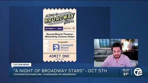 'A Night of Broadway Stars' fundraiser on Wednesday