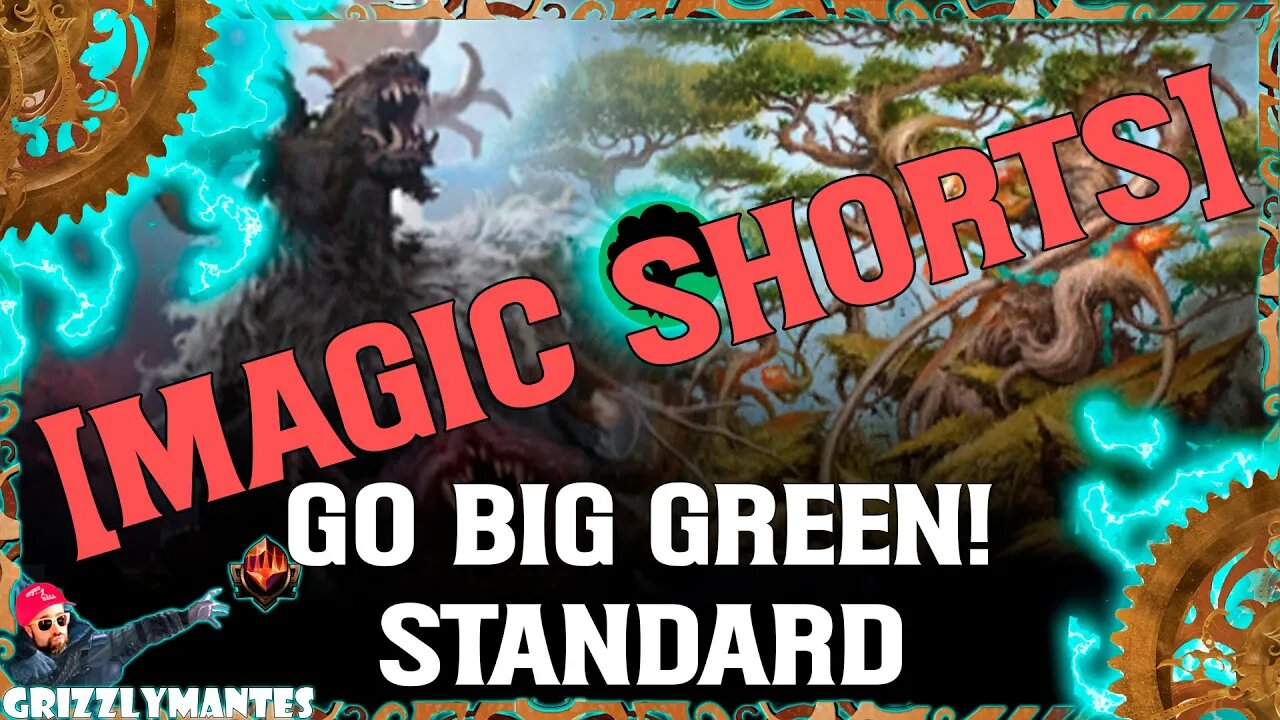 🟢🟢🟢GO BIG GREEN!🟢🟢🟢||Streets of New Capenna || [MTG Arena] Bo1 Mono Green Aggro Standard Deck Short