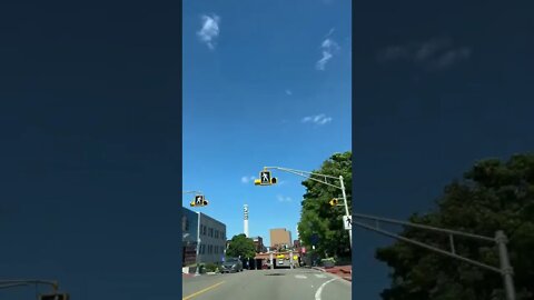 Driving through Moncton New Brunswick