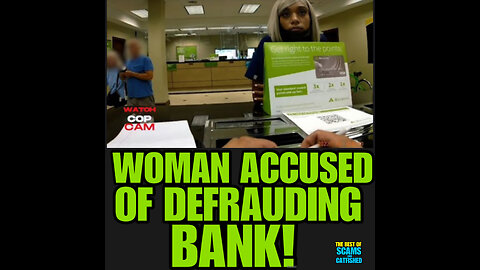 SC #5 woman arrested for defrauding bank with bad check!