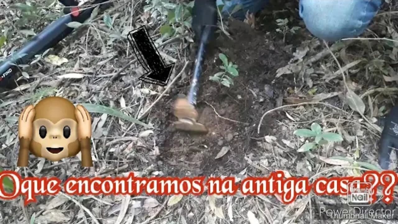Detectorismo na antiga casa da mata!!!