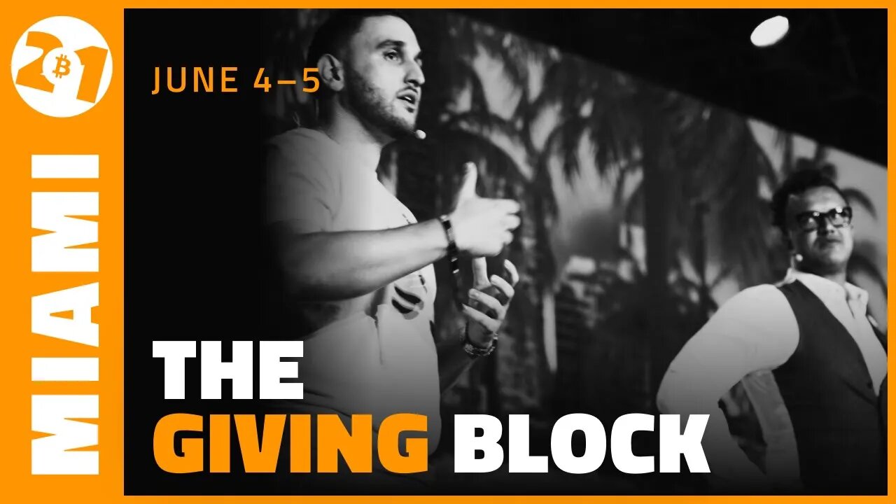 The Giving Block | Ray Youssef & Yusuf Nessary | Bitcoin 2021 Clips