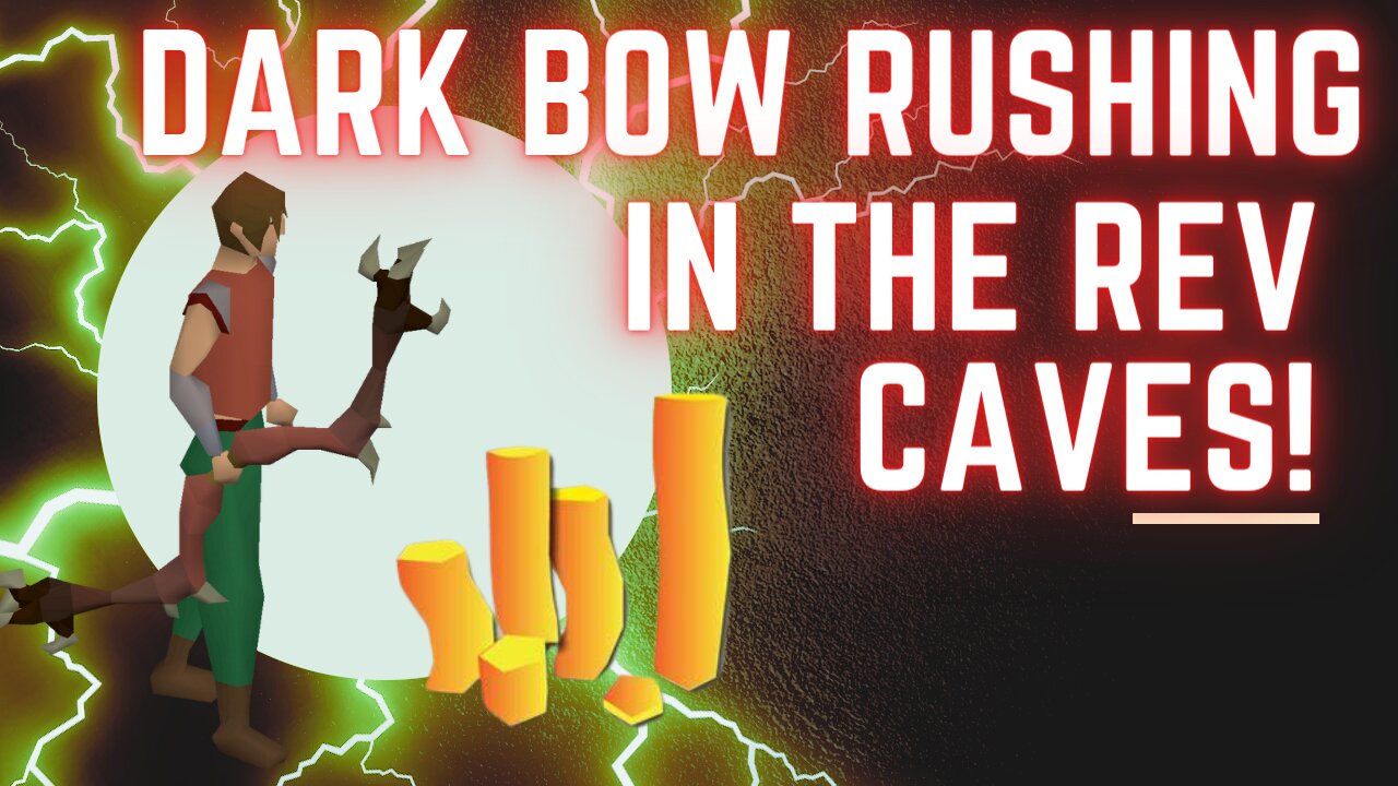Dark Bow Rushing in the Rev Caves! One Shot KO