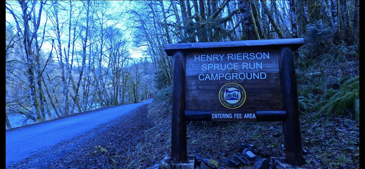 “The sounds & sights of LOWER NEHALEM RIVER @ HENRY RIERSON SPRUCE RUN CAMPGROUND