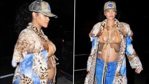 Rihanna Shares Heartwarming Update of her Pregnant She's So Upset 😱