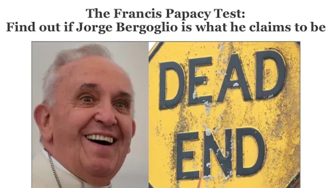 The Francis Papacy Test