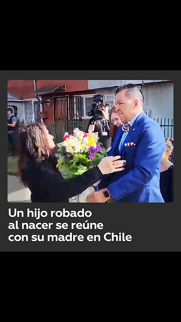 Un hijo robado al nacer se reencuentra con su madre en Chile 42 años después