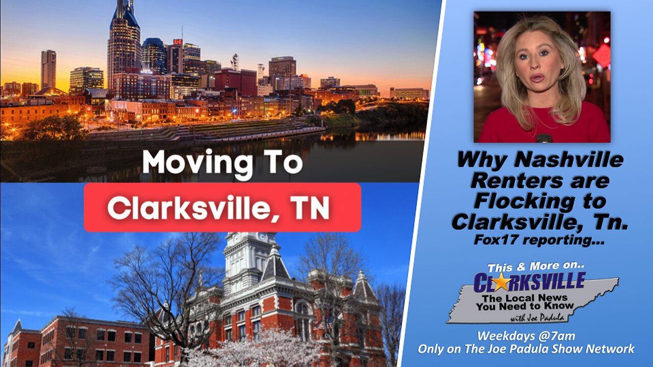 Nashville Renters are Now Moving to Clarksville, Tn. Here is why...