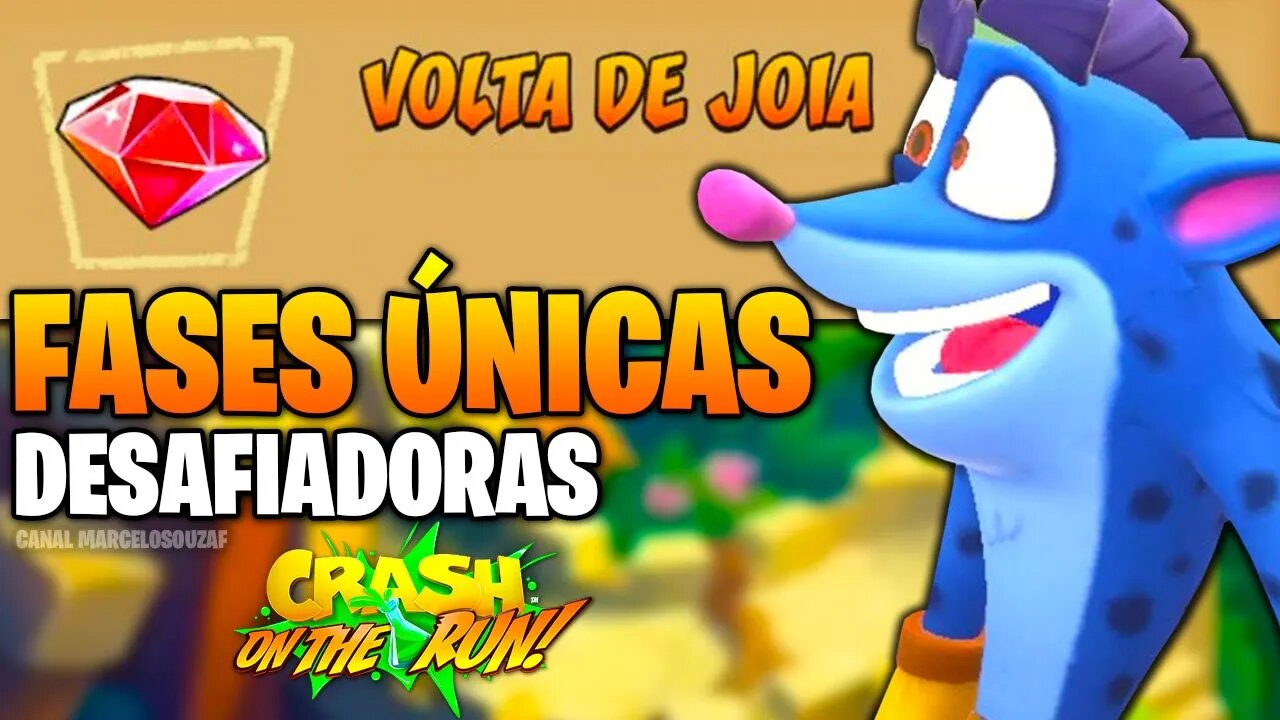 Crash On The Run | Desafio Volta de Joia da Mata Jabuti