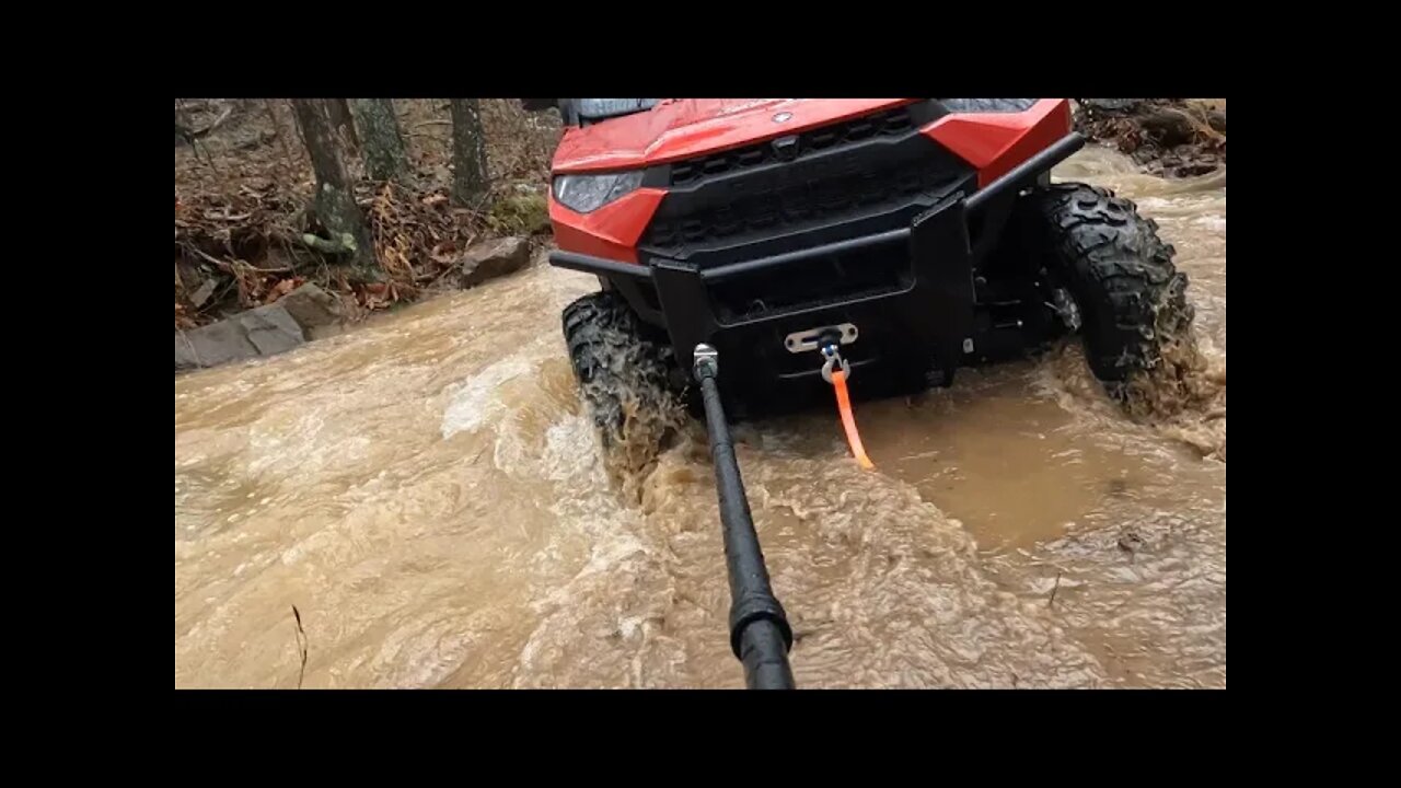 FIELD TRIALS in heavy rains! 2022 Polaris Ranger XP 1000 Northstar crew Ultimate!