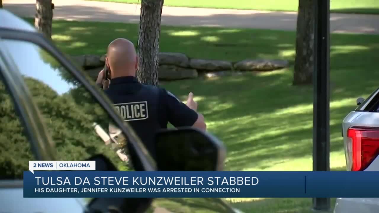 Tulsa DA Steve Kunzweiler stabbed