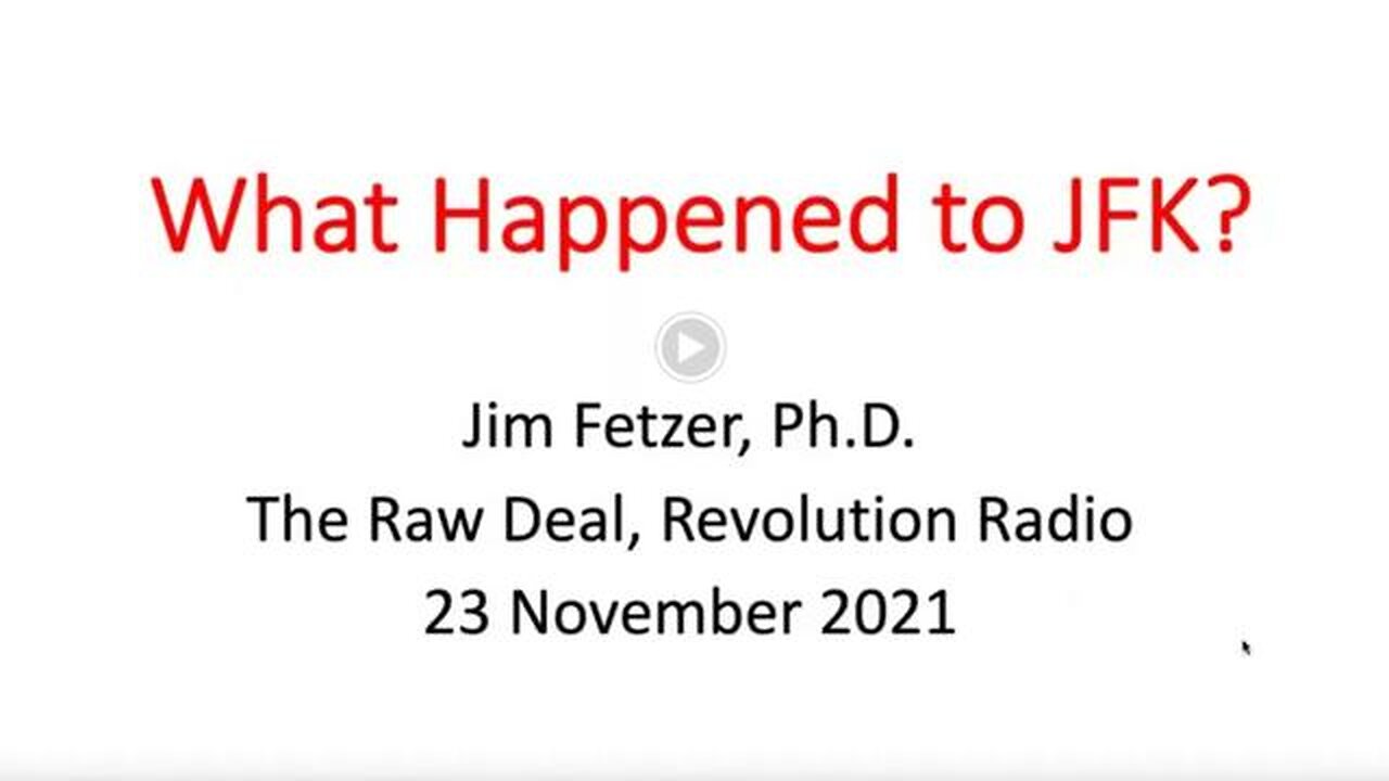 The Raw Deal (23 November 2022) - 'What Happened to JFK'