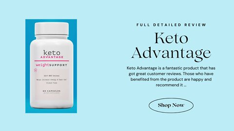 Keto Advantage Review | Does It Really Good For Weight Loss?