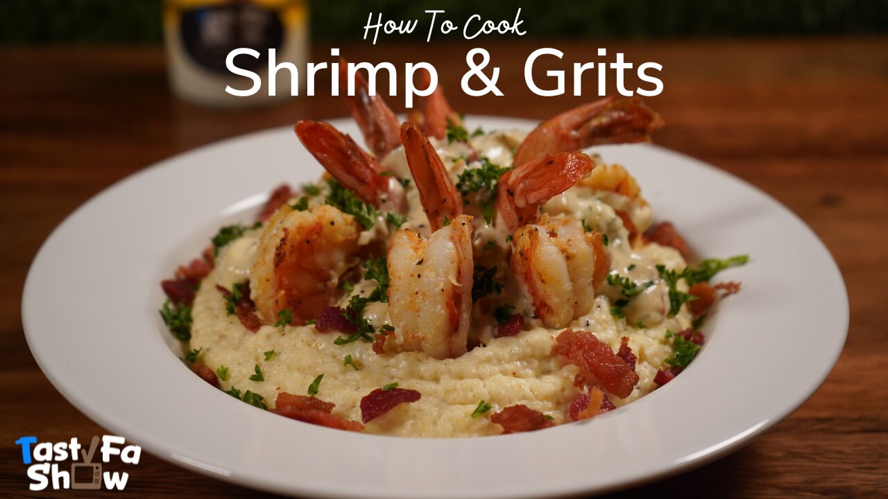 How To Cook TastyFaShow's Homemade Shrimp & Grits Recipe