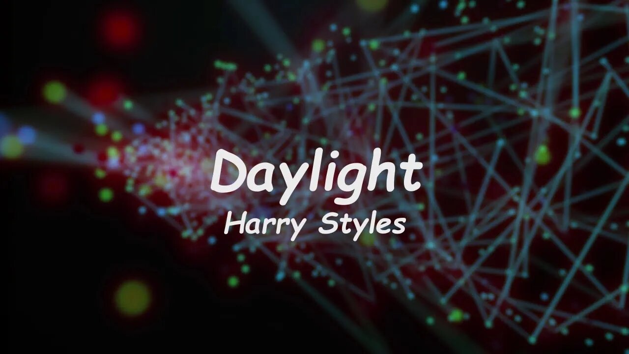 Harry Styles - Daylight (Lyrics)