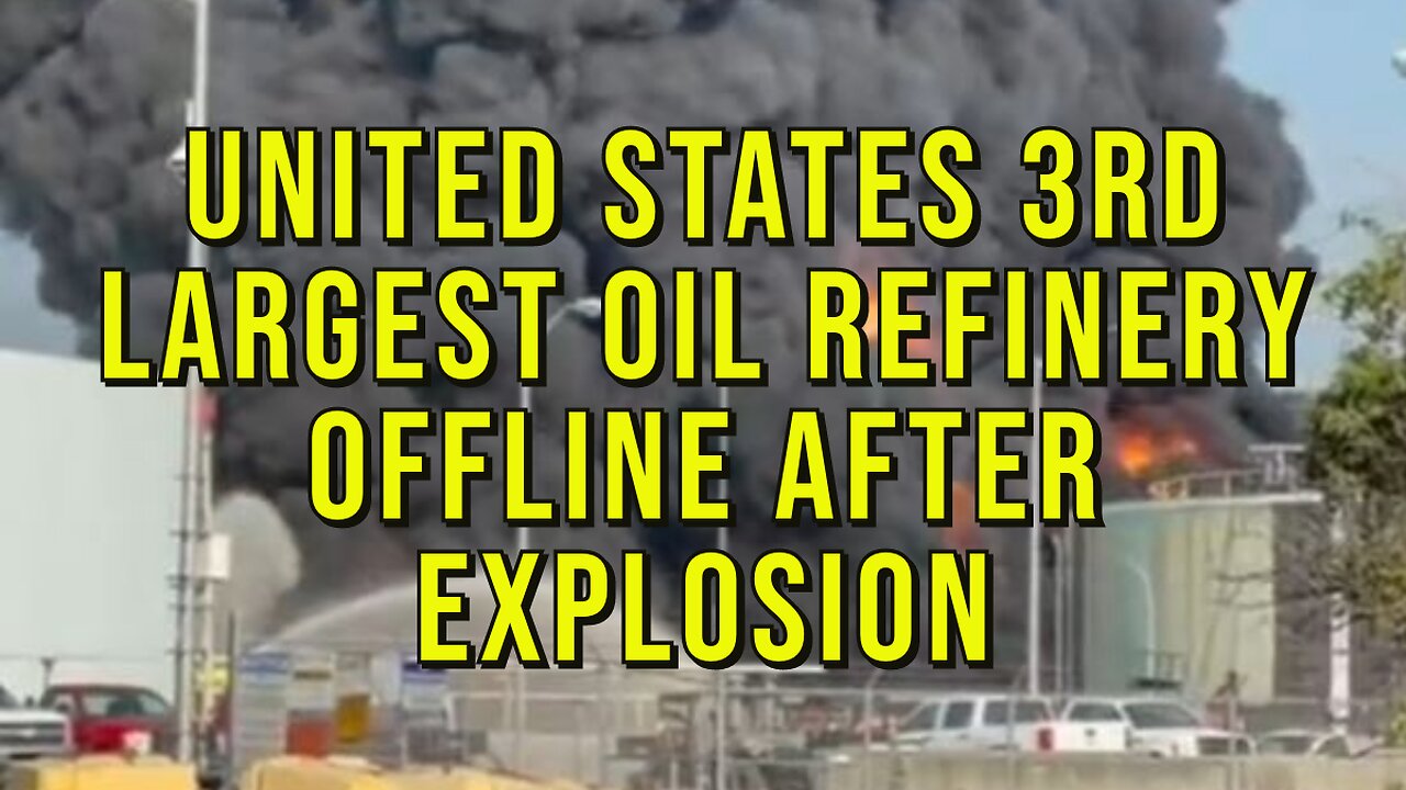 3rd Largest Oil Refinery In The US Shut Down After Explosion And Massive Fire!